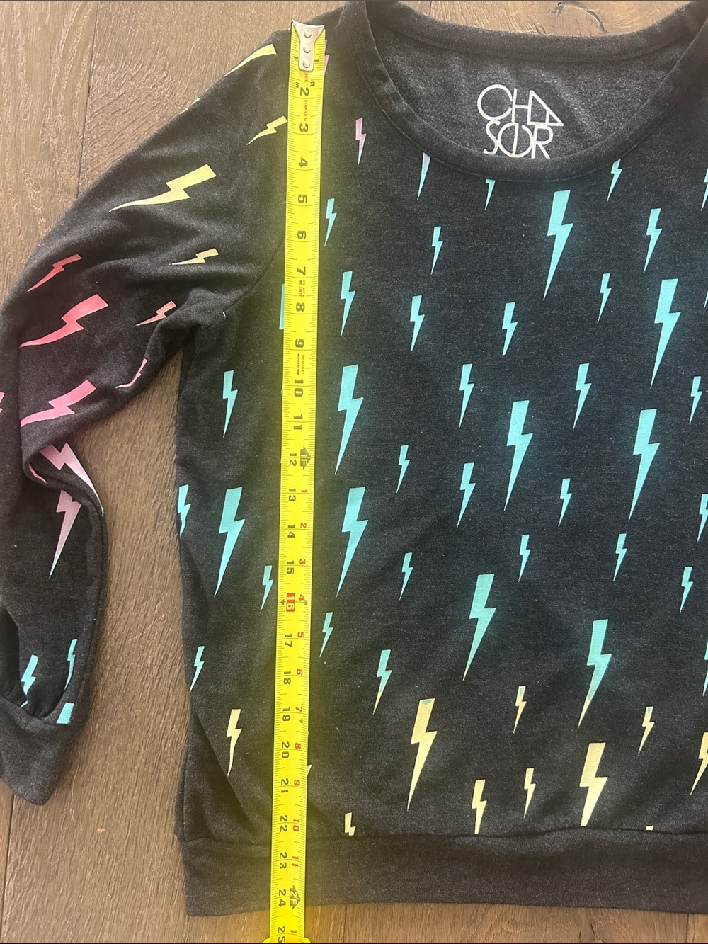 Chaser Brand Lightning Bolt Sweatshirt - Picture 7 of 14